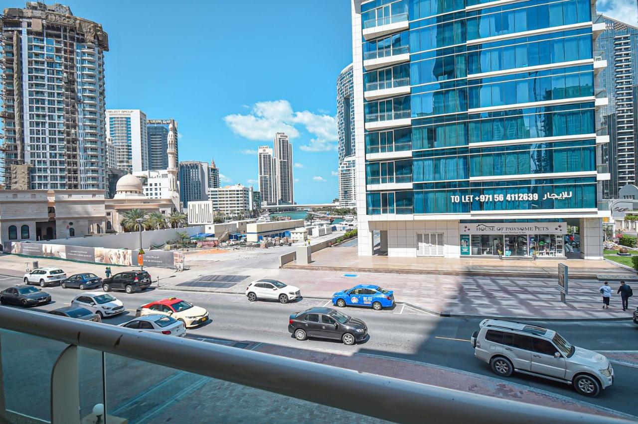 Luxury Escapes - Cozy 1 Bedroom With Study Room In Dubai Marina Park Tower エクステリア 写真